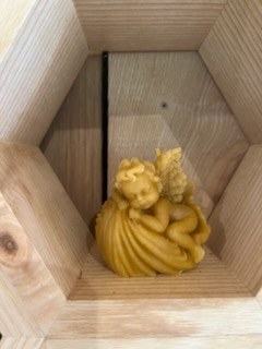 Angelot en cire d'abeille